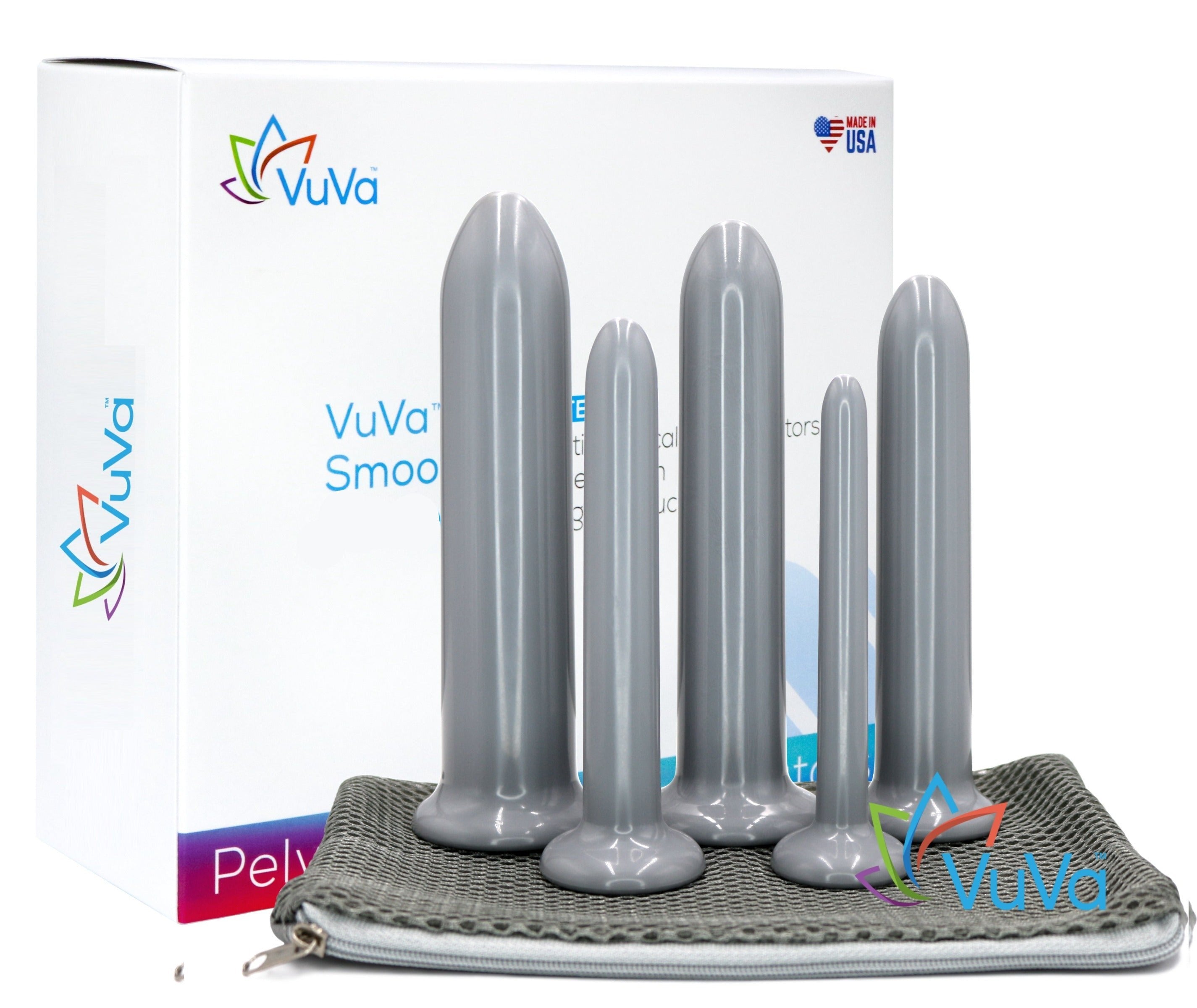 Unisex Smooth Rectal Set - Set of Five  Vuvatech   