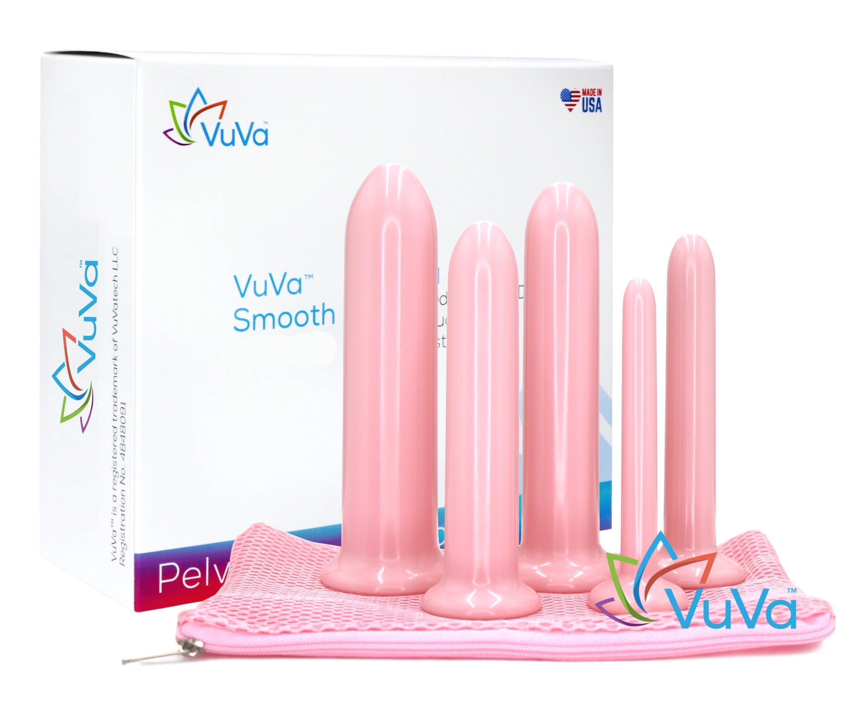 36 Sets Wholesale Five New Sizes Smooth Vaginal Set - Set of 5 - Medical Professionals Only  Vuvatech   
