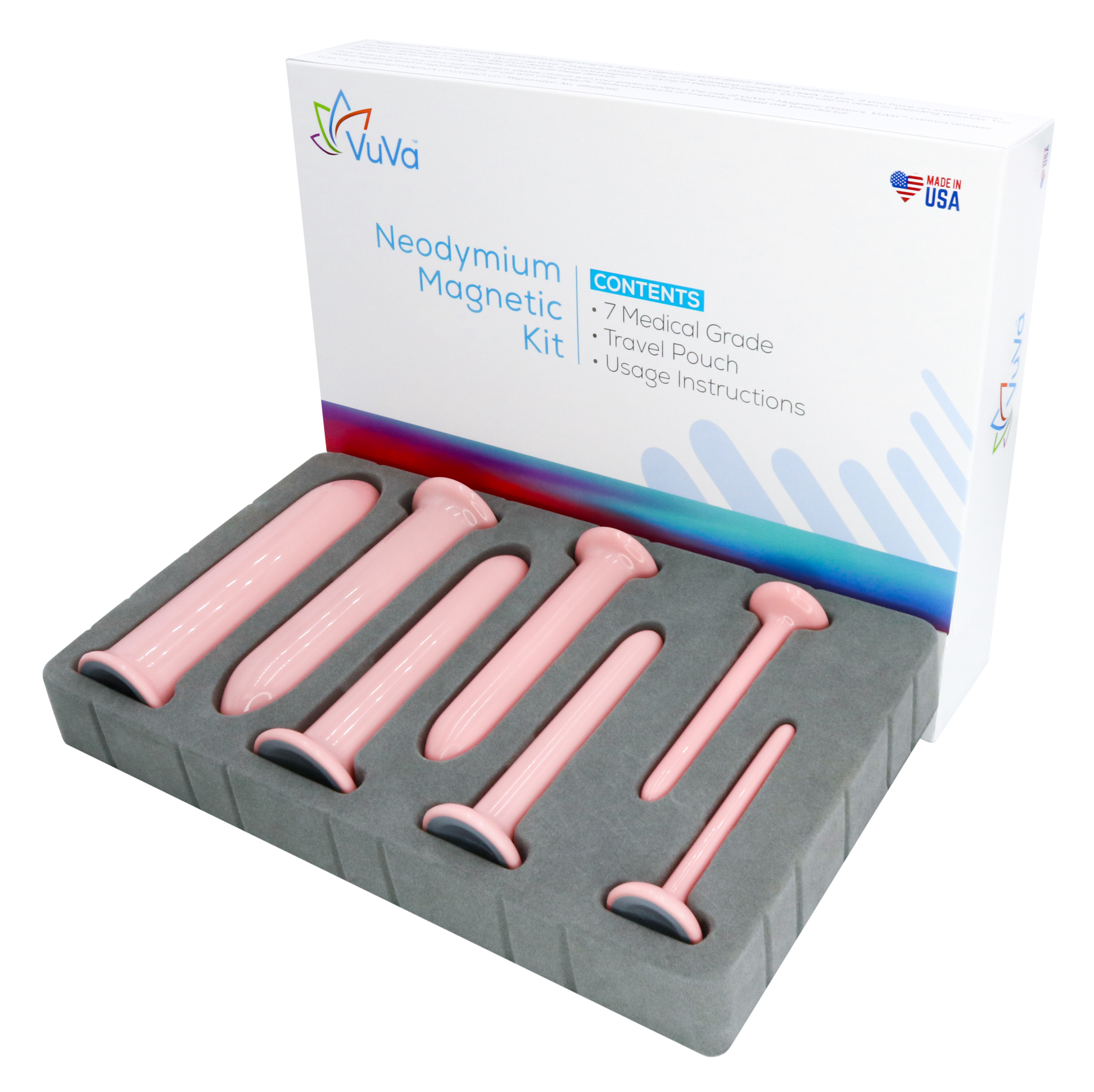 VuVa Full Set Neodymium Magnetic - Best Seller Includes Travel Pouch Vuvatech   