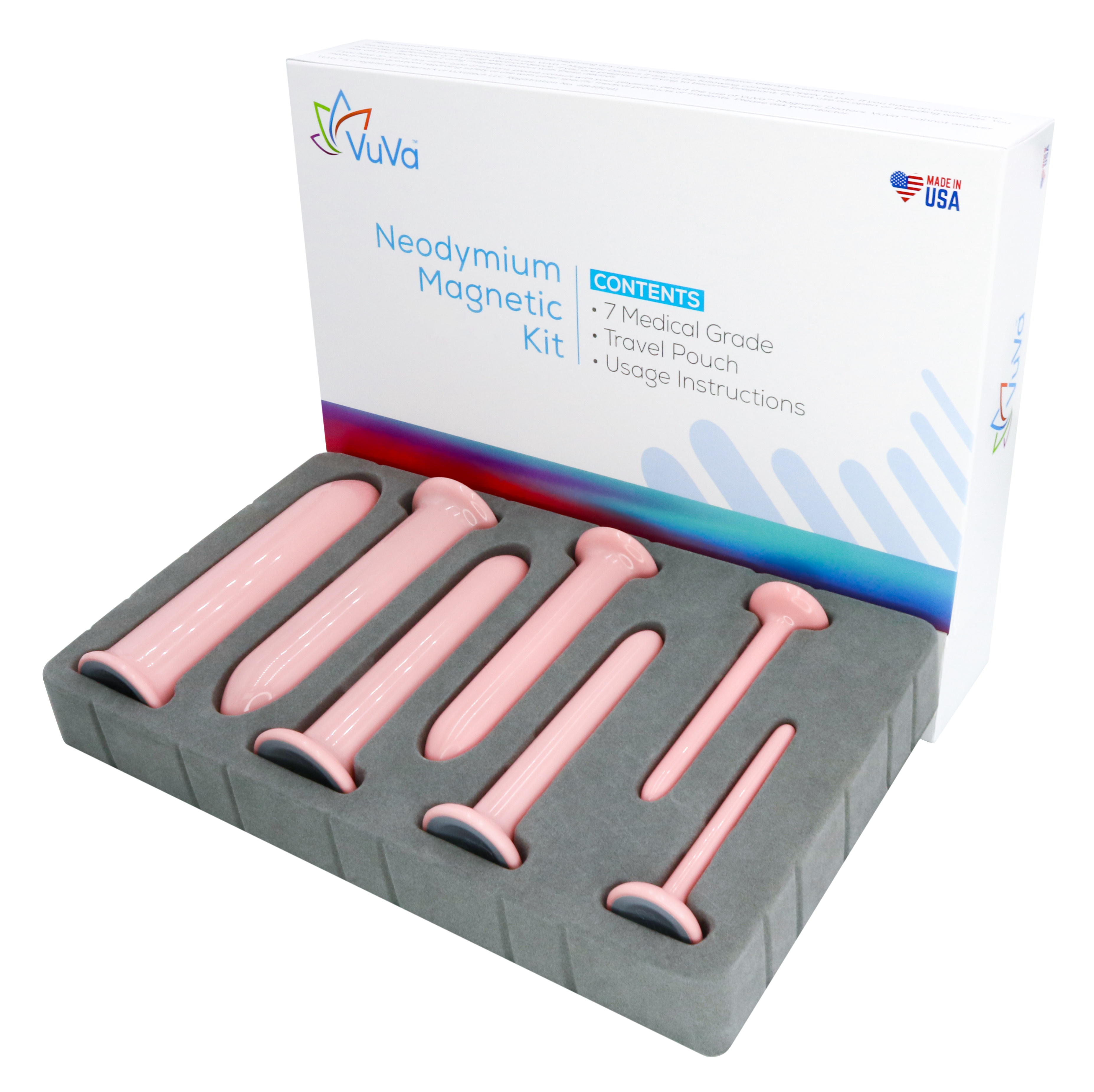 VuVa Full Set Neodymium Magnetic - Best Seller Includes Travel Pouch Vuvatech   